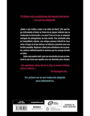 Libro It (Eso) de Stephen King