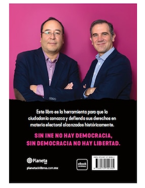 Libro La democracia no se toca de Lorezo Córdoba y Ciro Murayama