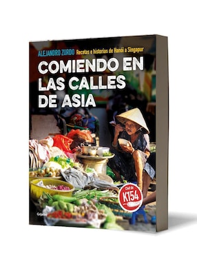 Libro Comiendo en las calles de Asia de Alejandro Zurdo