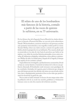 Libro Dresde: 1945. Fuego y oscuridad de Sinclair Mckay