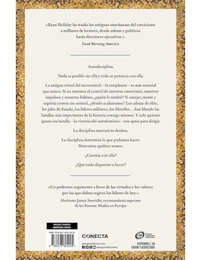 Libro La disciplina marcará tu destino de Ryan Holiday