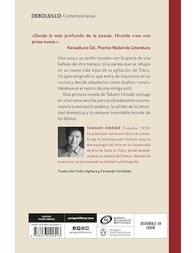 Libro El gato que venía del cielo de Takashi Hiraide de Takashi Hiraide