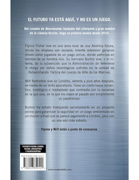 Libro El Periférico de William Gibson