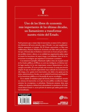 Libro El Estado Emprendedor de Mariana Mazzucato