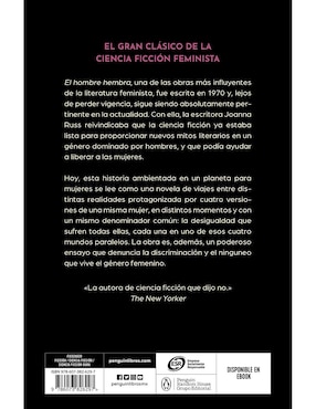 Libro El Hombre Hembra de Joanna Russ