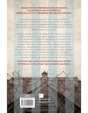 Libro La chica que escapó de auschwitz de Ellie Mitwood