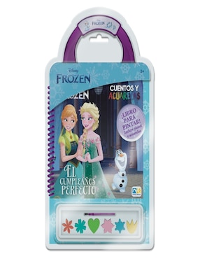 Acuarelas Frozen De Novelty Ediciones