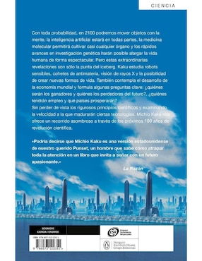 Libro La física del futuro de Kaku, Michio