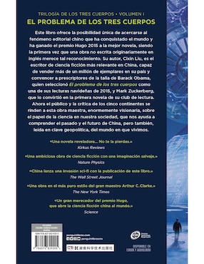 Libro El problema de los tres cuerpos de Cixin Liu