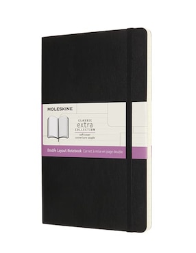 Libreta Moleskine Rayada Y Blanca