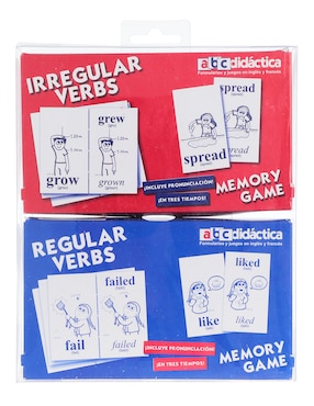 Colección Memorias De Verbos En Inglés Elorriaga