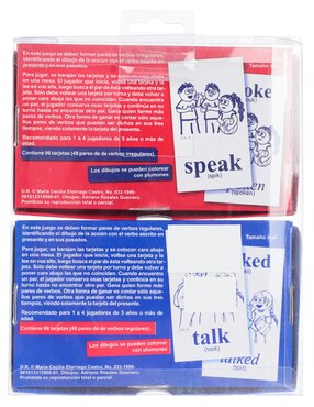 Colección Memorias De Verbos En Inglés Elorriaga