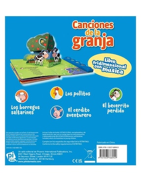 Libro Canciones de la granja de Phoenix International Publications