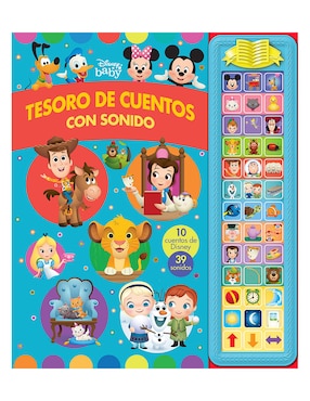 Libro Tesoro de cuentos con sonido de Disney Baby