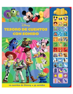 Imagen de producto Libro Tesoro de cuentos con sonido de Disney