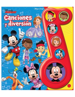 Libro Mickey y sus amigos canciones y diversión de Mickey y sus amigos