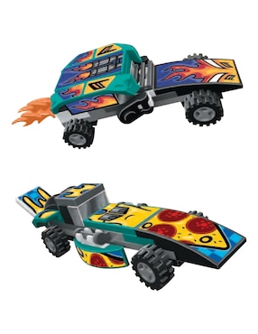 Libro lego construye y pega superautos de carrera de Novelty