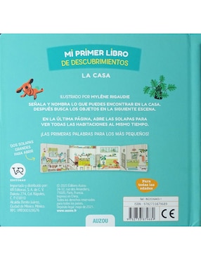 Mi primer libro de descubrimientos: la casa de Rigaudie Mylene