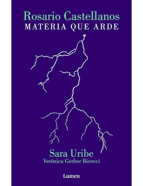 Libro Rosario Castellanos Materia que arde de Verónica Gerber Bicecci / Sara Uribe