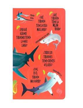 Libro Busca y encuentra linterna: tiburones de Lexus Editores