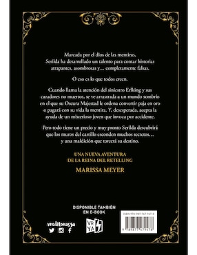 Libro Gilded de Marissa Meyer