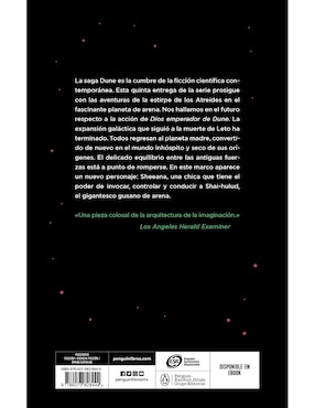 Libro Herejes de dune de Frank herbert