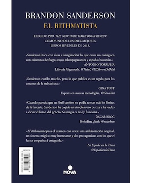 Libro El Rithmatista de Brandon Sanderson
