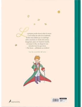 Libro El principito edición de lujo de Antoine de Saint-Exupéry