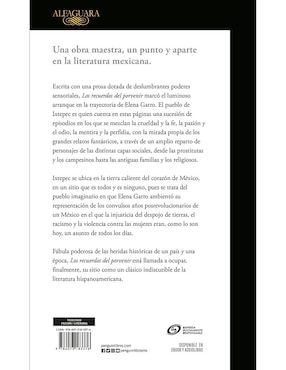Libro Los recuerdos del porvenir de Elena Garro