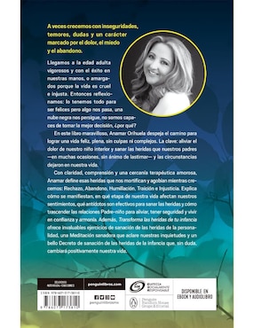Libro Transforma las heridas de tu infancia de Anamar Orihuela