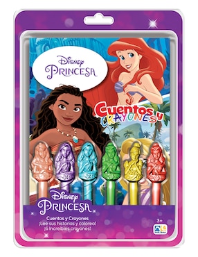 Cuentos Y Crayones Disney Princesa De Novelty