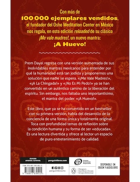 Libro ¡Me vale madres! Reloaded de Prem Dayal