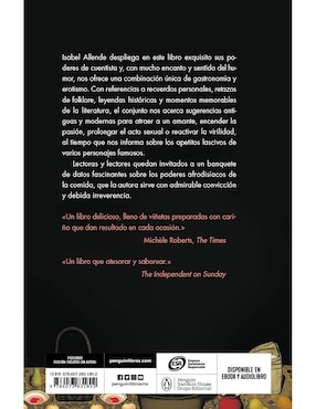 Libro Afrodita de Isabel Allende