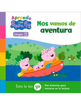 Libro Aprende con Peppa Pig Nos vamos de aventura de eOne Hasbro