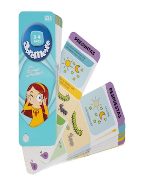 Set De Cartas Abremente 3-4 Años Novelty