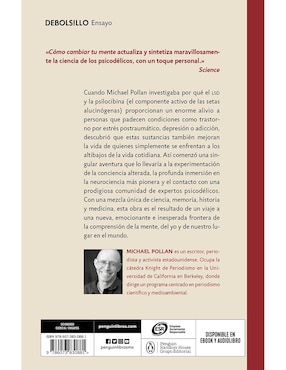 Libro Cómo cambiar tu mente de Michael Pollan