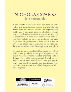 Libro Solo nosotros dos de Nicholas Sparks