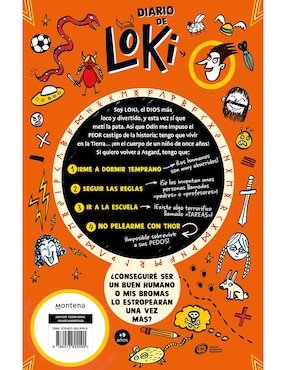 Libro Diario de Loki 1 de Louie Stowell