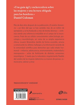 Libro El cerebro femenino de Louann Brizendine