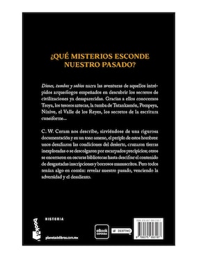 Libro Dioses, tumbas y sabios de C. W. Ceram