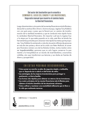 Libro Inquebrantable tu guía para lograr la libertad financiera de Tony Robbins