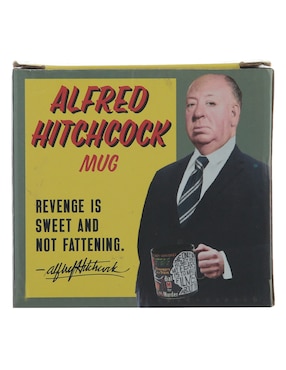 Taza mágica Kikkerland Alfred Hitchcock