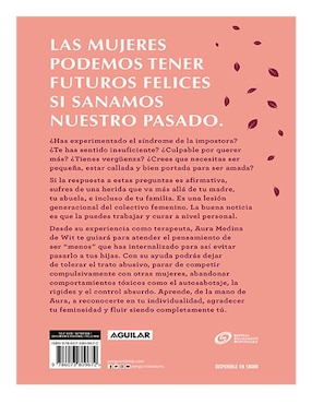Libro Sanando La Herida Materna de Aura Medina de Wit