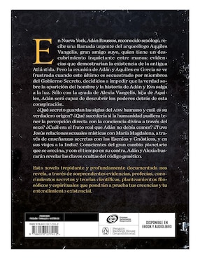 Libro El Secreto de Adán (trilogía de la luz 1) de Guillermo Ferrara