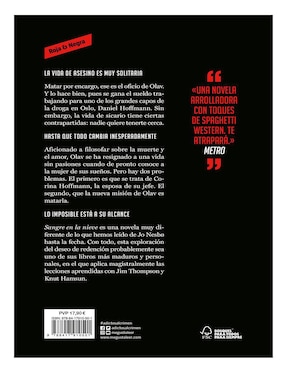 Libro Sangre En La Nieve (Sicarios de Oslo 1) de Jo Nesbo