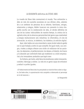 Libro Steve Jobs: La biografía de Isaacson Walter