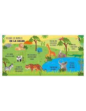 Libro Descubre los animales de Margarita Kukhtina