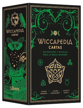 Wiccapedia Cartas: 100 Hechizos Y Rituales De Shawn Robbins/ Leanna Greenaway /Charity Bedell