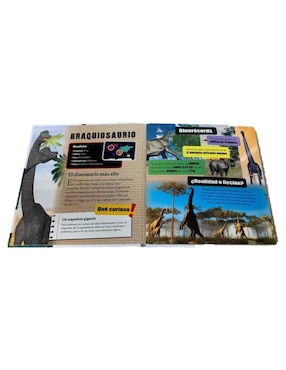 Libro Dinosaurios extraordinarios con flaps de Equipo Libsa
