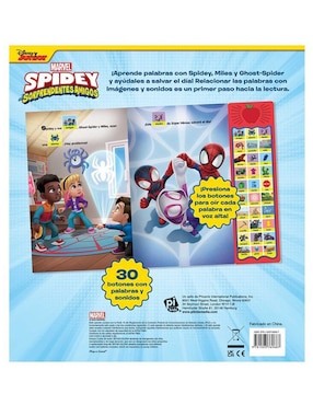 Libro Spidey palabras heroicas de Disney